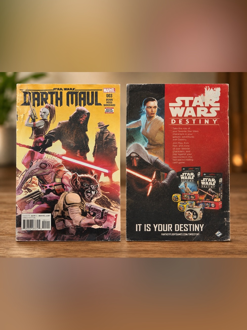 Star Wars Darth Maul & Destiny Comic Book
